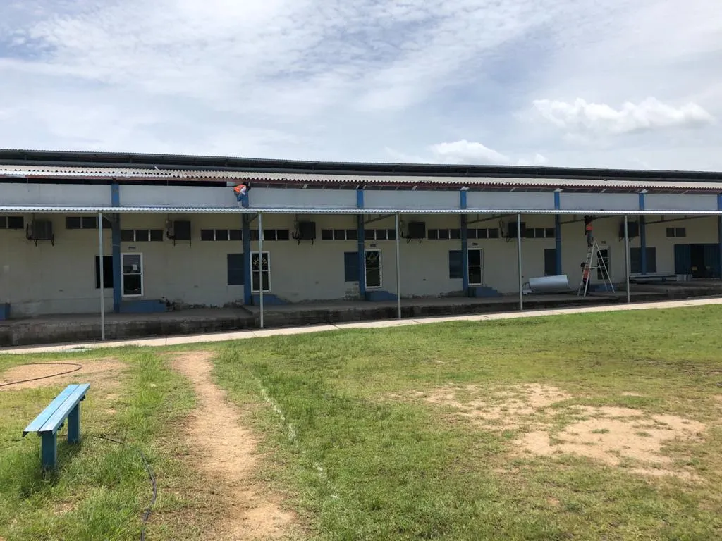 Reparación del Techo de las Instalaciones del Instituto Técnico Policial