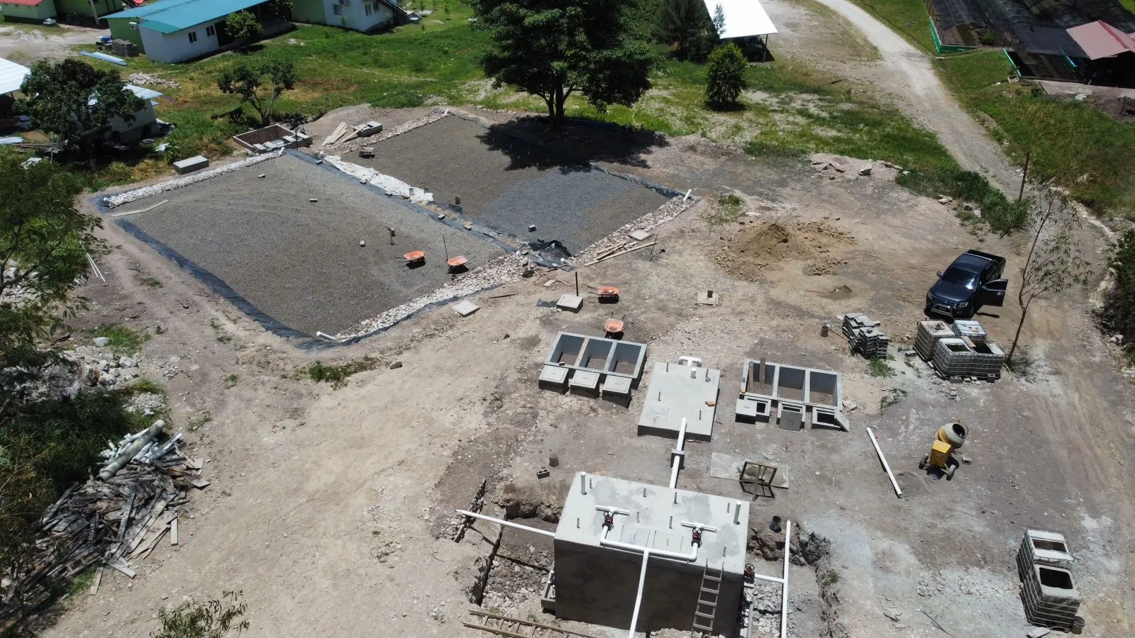 Construcción de una Planta de Tratamiento de Aguas Residuales de la Universidad de Defensa de Honduras
